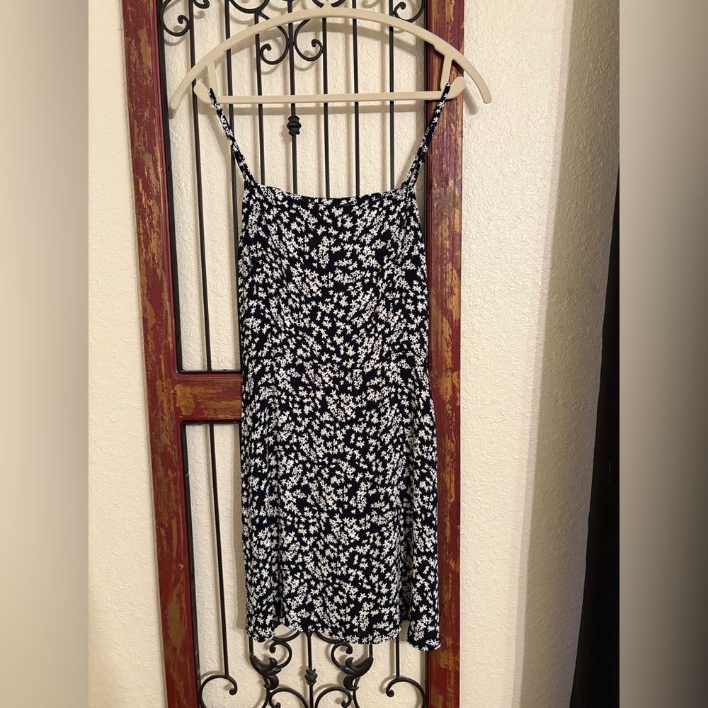 Floral Mini Spaghetti Strap Dress